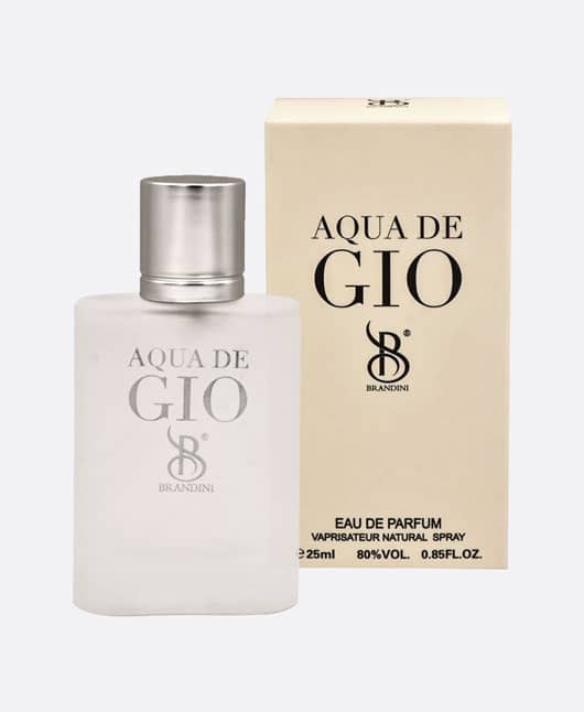 عطر جیبی برندینی مدل Aqua De Gio مردانه