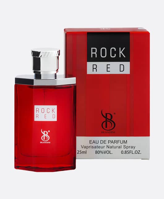 عطر جیبی برندینی مدل Rock Red مردانه
